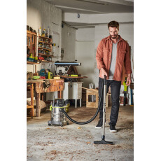 ONE + / Пылесос строительный RYOBI R18WDV (без батареи)