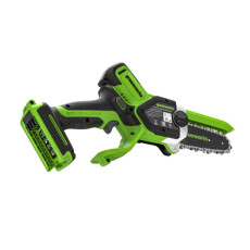 Мини-пила цепная аккумуляторная Greenworks GD24CS15 24В (без АКБ и ЗУ)