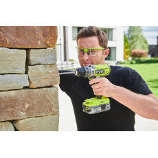 Аккумуляторная ударная дрель-шуруповерт RYOBI R18PD2-113S