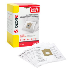 Фильтр-мешки OZONE XXL-05 для пылесоса, 12 шт. + 2 микрофильтра