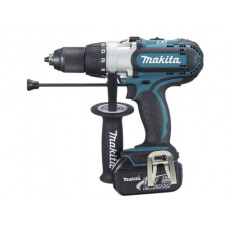 Аккумуляторная ударная дрель-шуруповерт MAKITA DHP 451 RFE в чем.