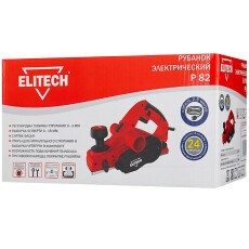 Рубанок электрический Elitech Р 82