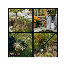 Черенок алюминиевый FISKARS OneClick L 161см