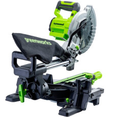 Аккумуляторная торцовочная пила Greenworks GD24MS216 24V (без АКБ и ЗУ)