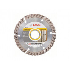 Алмазный круг 115х22.2 мм универс. сегмент. STANDARD FOR UNIVERSAL BOSCH (сухая резка)
