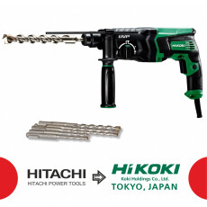 Перфоратор Hikoki DH28PCY2 + 5 буров