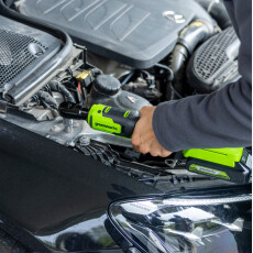 Гайковерт-трещотка аккумуляторный Greenworks GD24RW 24В 1/2" (АКБ 2Ач + ЗУ + сумка)