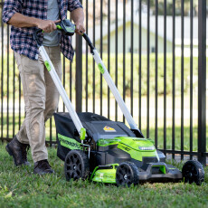 Аккумуляторная газонокосилка Greenworks TwinForce GD60LM61 (без АКБ и ЗУ)  60В