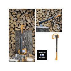 Топор-колун X21 FISKARS + нож универсальный