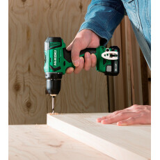 Аккумуляторный шуруповерт Hikoki DS12DA + набор насадок