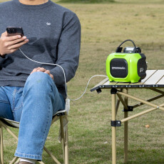 Беспроводная акустическая система Greenworks GPT-MNBS 24V с гибридным питанием (без АКБ и ЗУ)