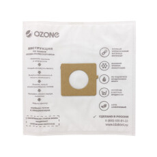 Фильтр-мешки синтетические OZONE SE-07 для пылесоса, 3 шт.