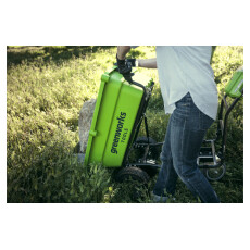 Аккумуляторная садовая тележка Greenworks G40GCK4 40В (в комплекте АКБ + ЗУ)