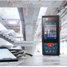 Дальномер лазерный BOSCH GLM 120 C + BT 150 в кор.