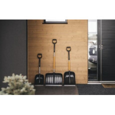 Лопата снеговая телескопическая X-series FISKARS (1200x360)