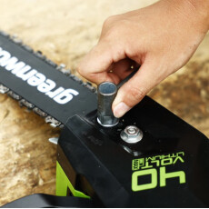 Пила цепная аккумуляторная Greenworks GD40CS18K2 40В (АКБ 2А/ч + ЗУ)