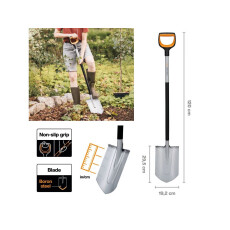 Лопата штыковая большая FISKARS