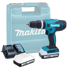 Аккумуляторная дрель-шуруповерт MAKITA 18V G-series HP 488 DWAE в чем.