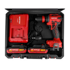 Аккум. дрель-шуруповерт WORTEX BD 2025 LiSET в чем. ALL1 XLT (2 АКБ 2Ач + ЗУ + 2 насадки)