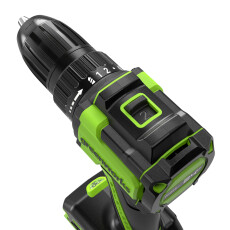 Аккумуляторная дрель-шуруповерт Greenworks DD345 24В (2 АКБ 2Ач + ЗУ)