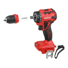 Аккум. дрель-шуруповерт WORTEX BD 2025 LiSET в чем. ALL1 XLT (2 АКБ 2Ач + ЗУ + 2 насадки)