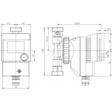 Циркуляционный насос Wilo Star-Z 15 TT