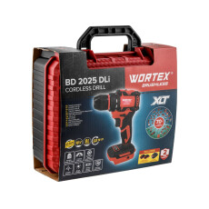 Аккум. дрель-шуруповерт WORTEX BD 2025 DLi в чем. ALL1 XLT (2Ач х 2)