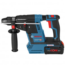 Перфоратор аккумуляторный BOSCH GBH 18V-26 в кор.+ аккумулятор ProCORE18 V 2 шт. + ЗУ GAL 18V-160 C