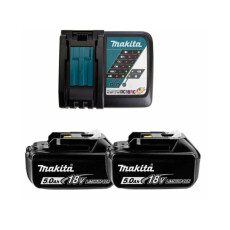 Комплект MAKITA аккумулятор LXT BL1850B + зарядное DC18RC