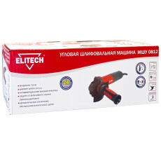 Угловая шлифмашина Elitech МШУ 0812