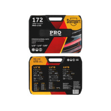 Набор инструментов 1/4", 1/2", 3/8" 6 граней 172 предмета PRO STARTUL Stuttgart (PRO-172S)
