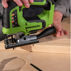 Лобзик аккумуляторный Greenworks GD24JS120 24В (АКБ 4Ач + ЗУ)