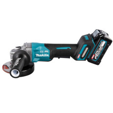 Аккум. углошлифмашина MAKITA XGT GA013GU201 в чемодане (2 АКБ 4Ач + ЗУ)