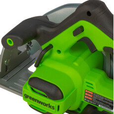 Циркулярная пила аккумуляторная Greenworks GD24CS 24В (АКБ 4Ач + ЗУ)