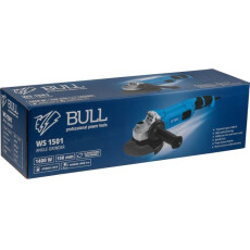 Двуручная углошлифмашина BULL WS 1501 в кор.