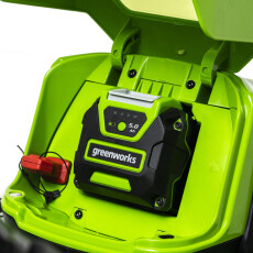 Аккумуляторная газонокосилка Greenworks GD40LM46HPK4 40В (в комплекте АКБ + ЗУ)