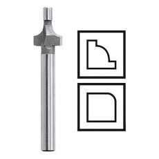 КОНЦЕВАЯ ФРЕЗА ДЛЯ СКРУГЛЕНИЯ УГЛОВ DREMEL (TR615)  (4,8мм хвостовик)