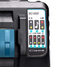 Зарядное устройство Makita DC18SF, 14.4-18В, 4 порта