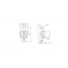 Циркуляционный насос Grundfos Alpha2 25-40 N (97993209)
