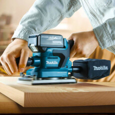 Аккумуляторная виброшлифмашина MAKITA LXT DBO 380 Z в коробке