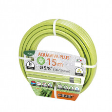 Поливочный шланг Claber AQUAVIVA PLUS 5/8'' (14-19MM) 15 м.