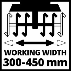 Культиватор аккумуляторный Einhell GP-CR 36/45 Li E BL- Solo