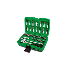 Набор головок и бит 45предм. 3/8" 6гр. TOPTUL (GCAI4501)
