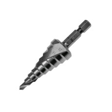 Сверло ступенчатое Makita HSS-G со спиральным желобком, 4-20х53х75 мм