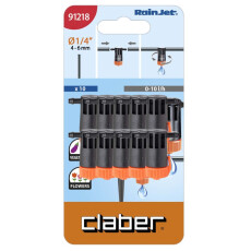 Капельница магистральная Claber 0-10л/ч, 10 шт.