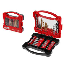 Аккум. дрель-шуруповерт WORTEX BD 2025-1 DLi в чем. ALL1 + набор оснастки WORTEX CDS 41