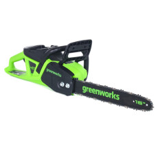 Пила цепная аккумуляторная GREENWORKS GD40CS20XK8 40В (АКБ 8Ач + ЗУ)