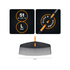 Грабли FISKARS OneClick L