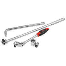 Набор инструментов 1/4", 3/8", 1/2" 6 граней 142 предмета PRO STARTUL Stuttgart (PRO-142S)