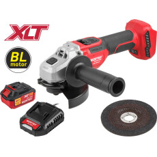 Угловая шлифмашина WORTEX CAG 1812-2 E XLT в коробке (АКБ 4Ач + ЗУ)